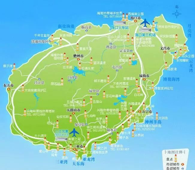 海南北纬18度线图片