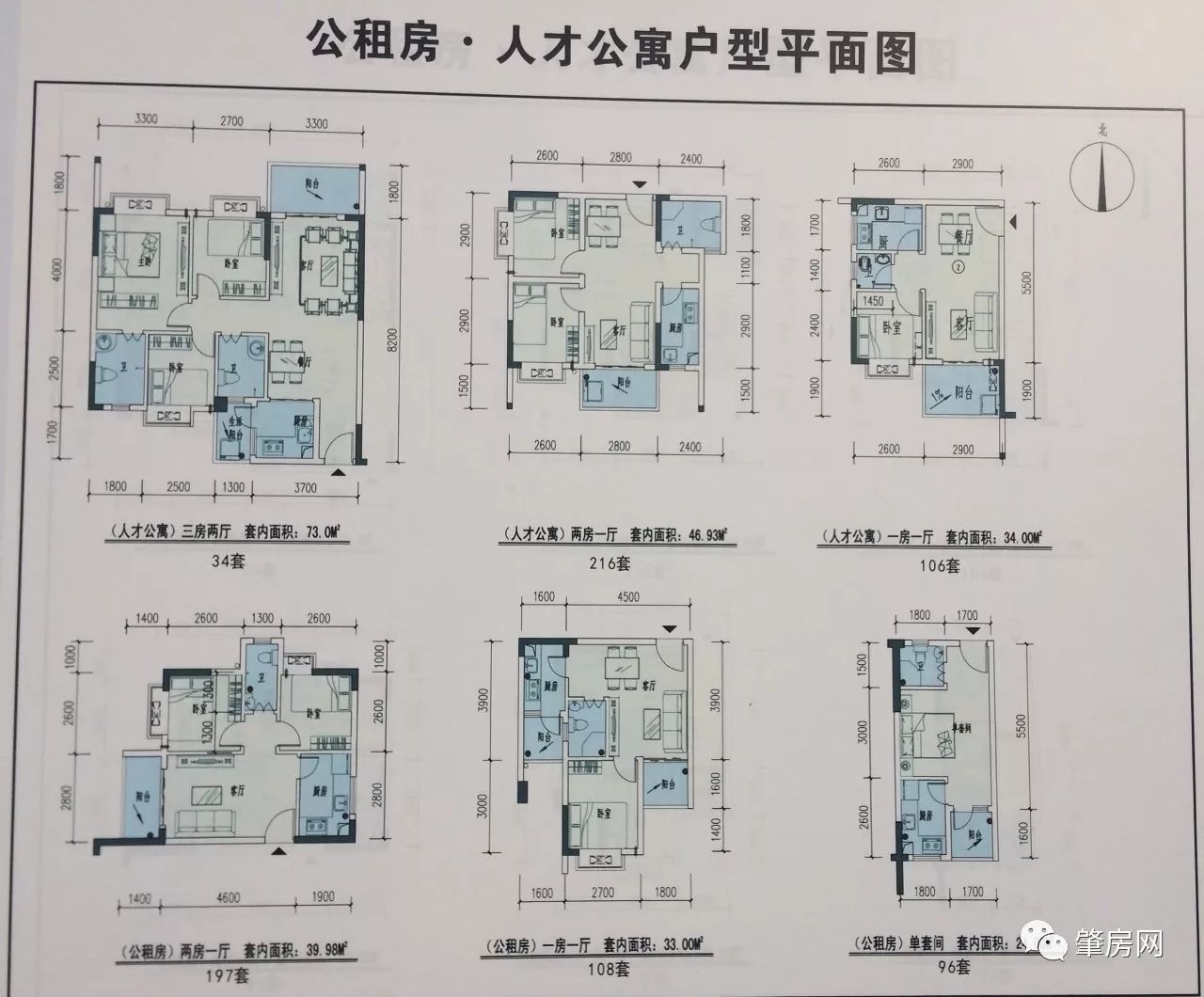 已发出集体承租公租房的通知的 保障性住房—惠兴居(一期 总建筑