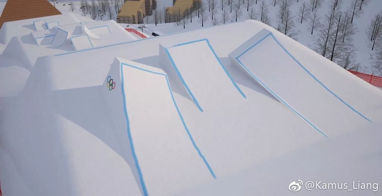 2018年平昌冬奧會slopestyle場地首曝光