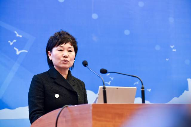 同样来自材料领域的中广核俊尔新材料有限公司总经理陈晓敏,则讲述女