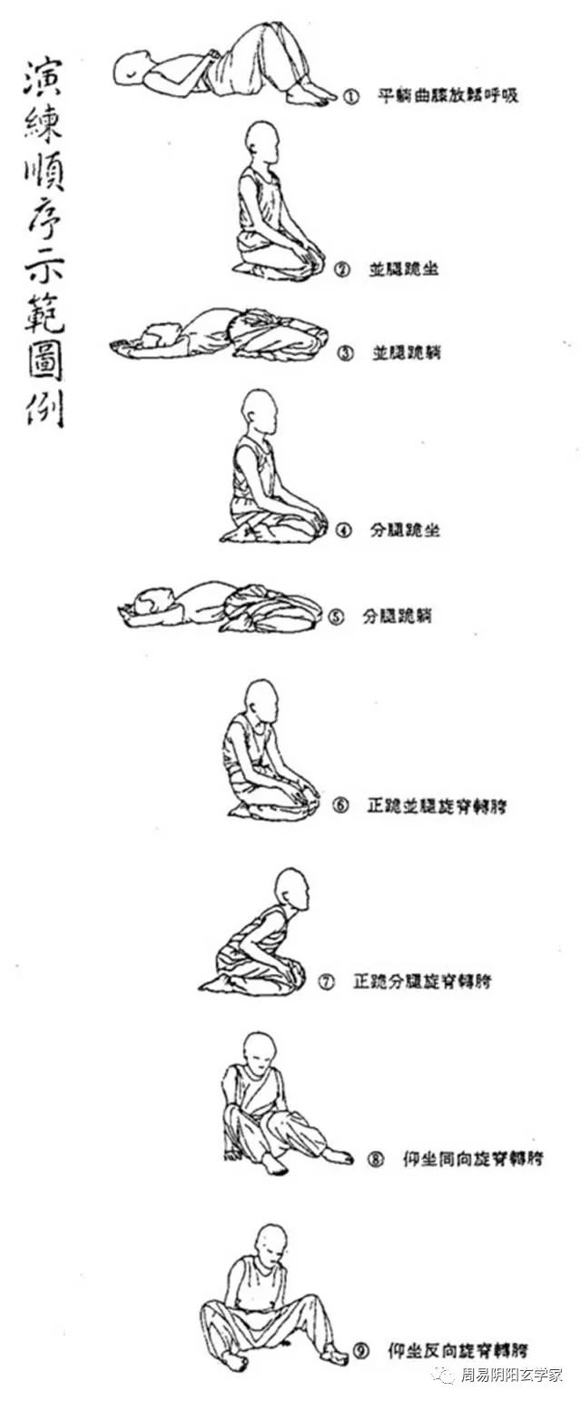 【道家雙盤,練習秘法十二式】