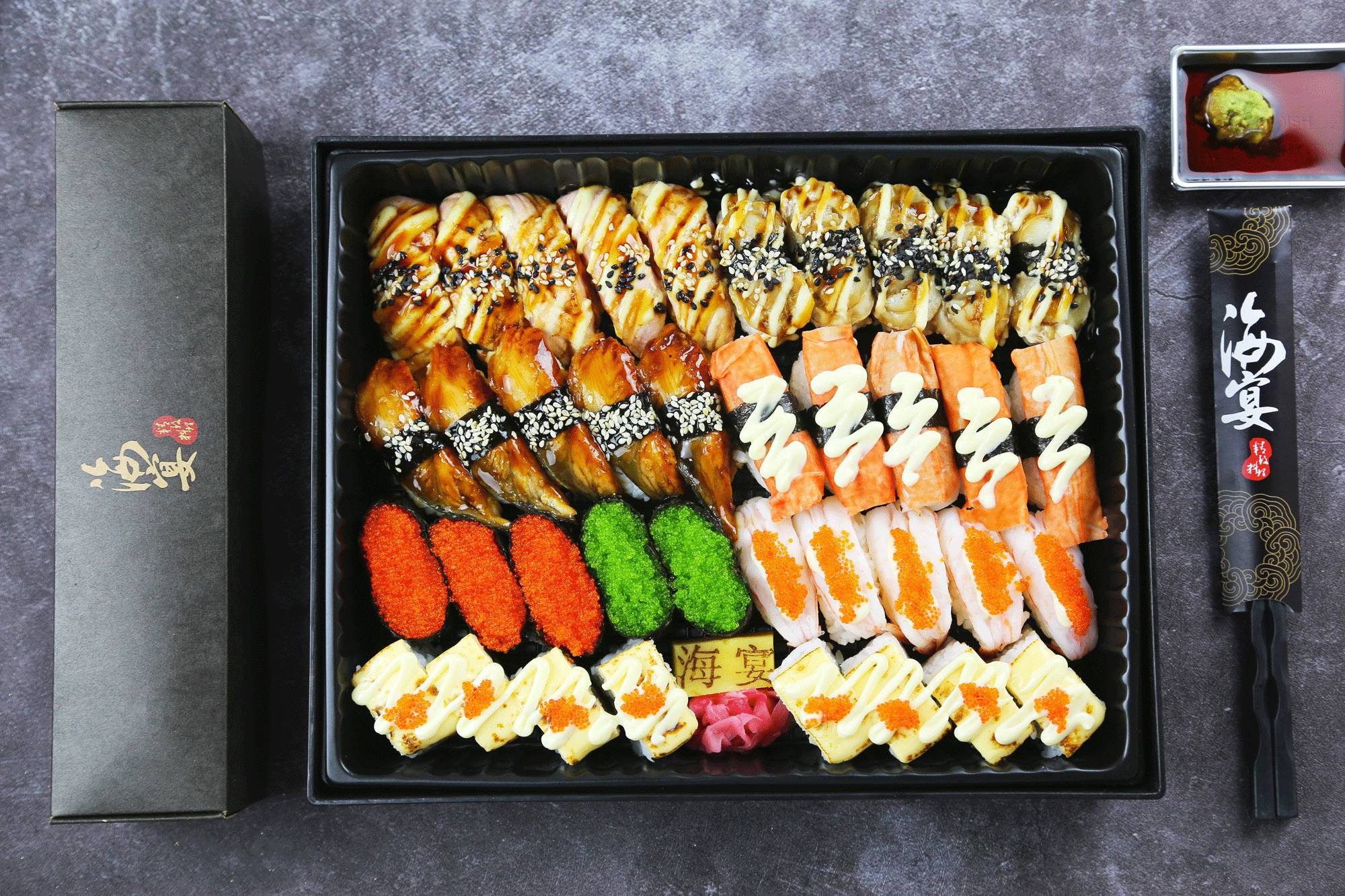 美食 正文 颜值担当的寿司拼盘都能满足 只为了顶级吃货们的极致体验