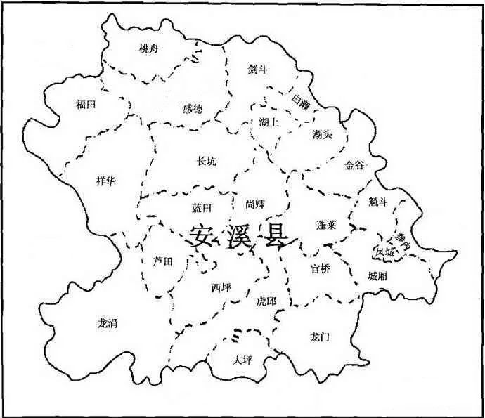 安溪县城地图图片