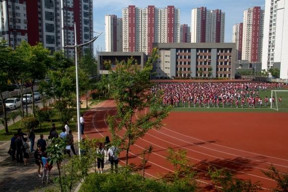 原雙閘中學,沙洲中學,雙閘小學三校整合更名為南京市蓮花實驗學校