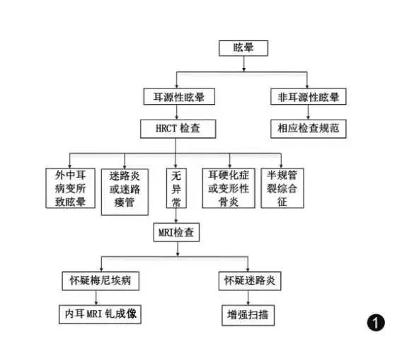 如經高分辨率ct排查結果為陰性,疑為梅尼埃病或迷路炎的患者需要