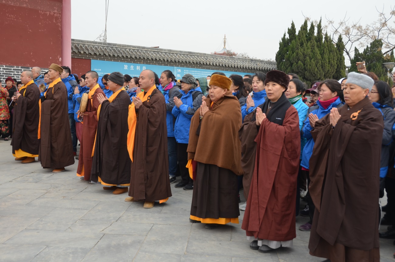 千佛山興國禪寺農曆十月初二日放生法會圓滿