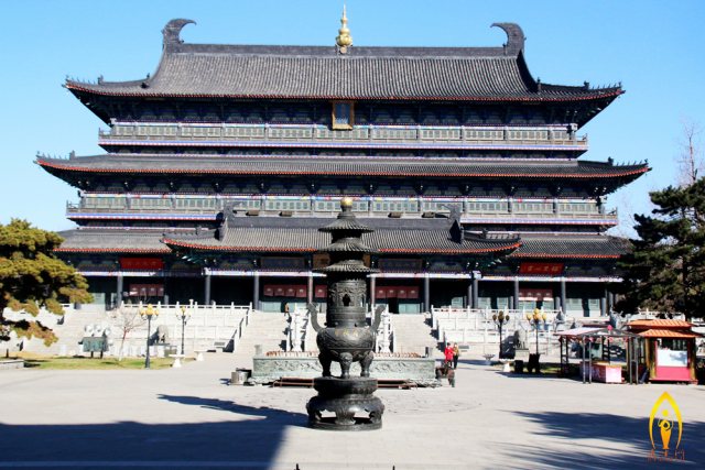 寺院风采游记攻略辽阳广佑寺