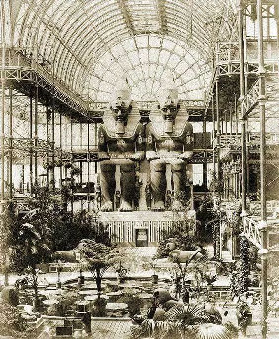 1851年水晶宫图片