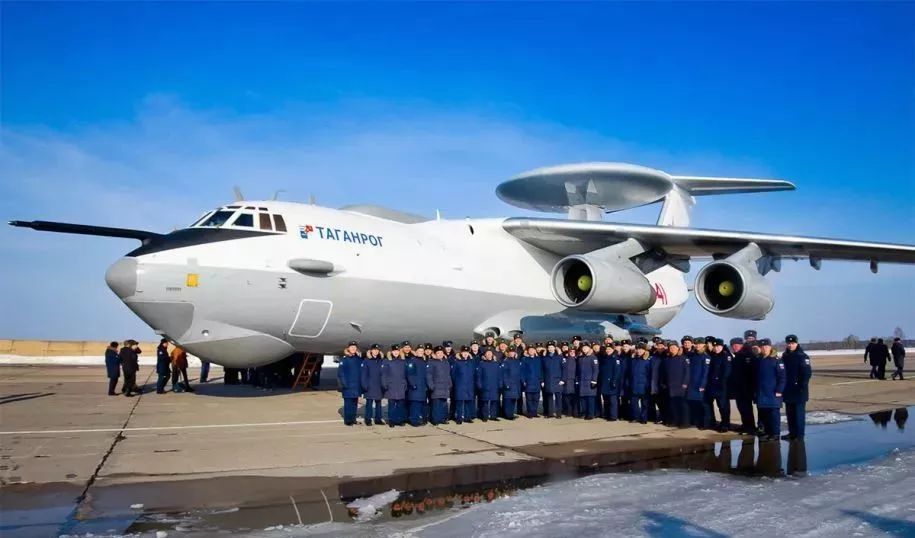 俄军最新a-100预警机完成首飞