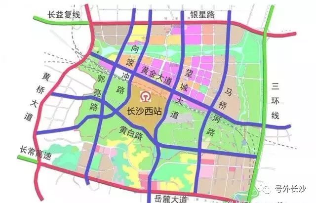 长沙高铁西站2022年建成通车,7000元以下楼盘抢先看!