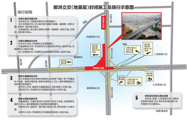 作为南宁地铁建设规划的重要组成部分,其施工路段主要分布那洪立交的