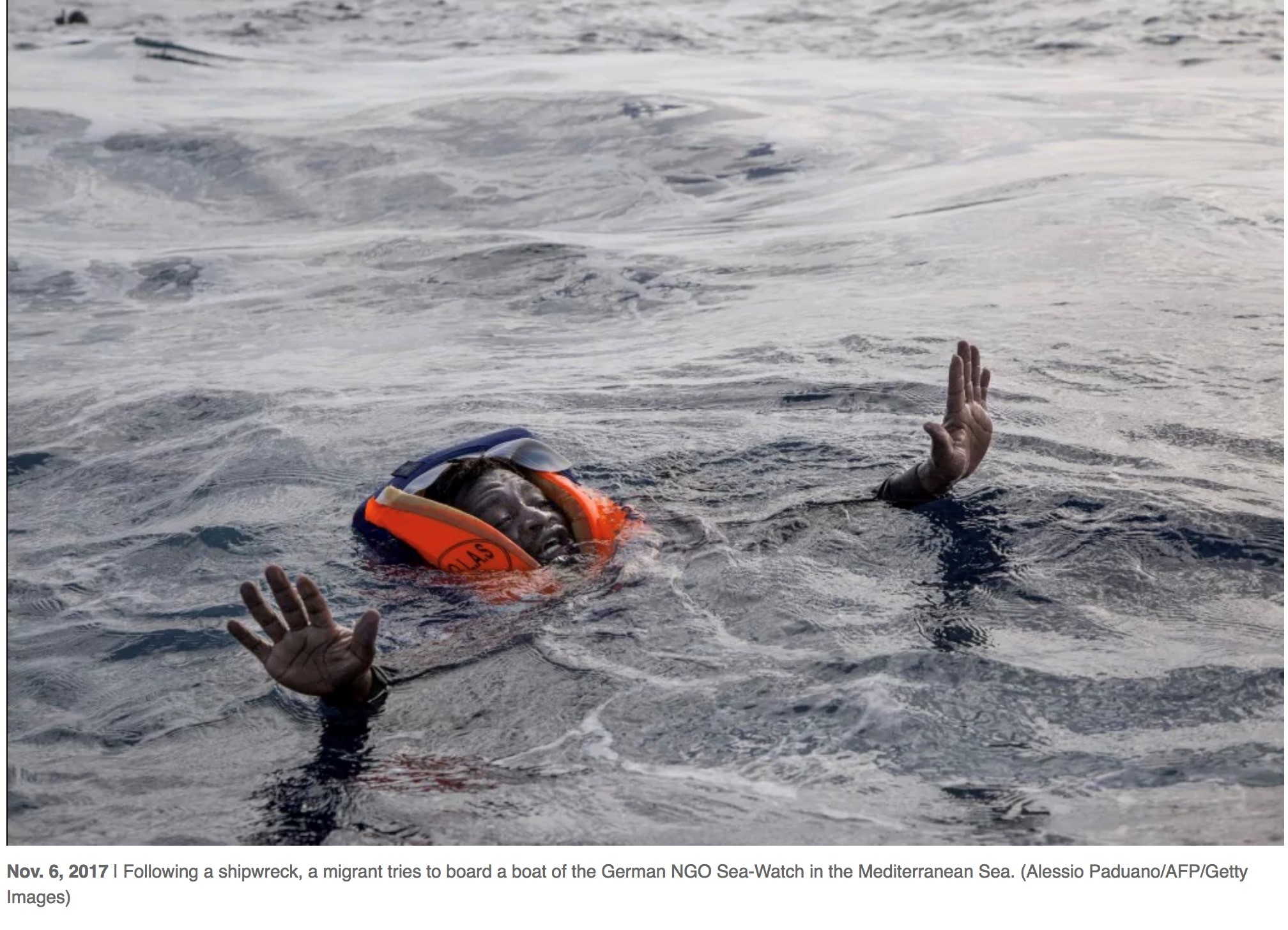 70万难民滞留利比亚有人偷渡溺亡有人被贩为奴