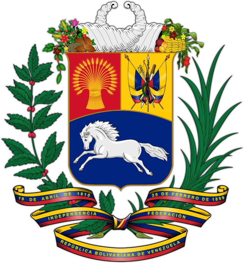 委内瑞拉的国徽图片
