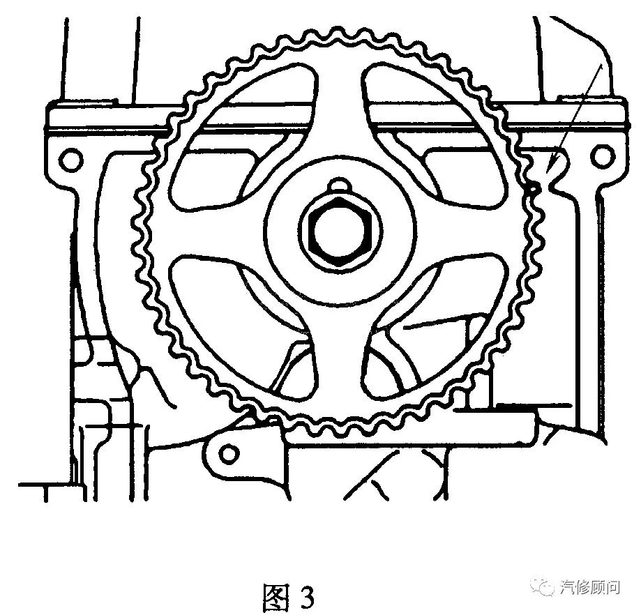 比亚迪正时皮带安装图图片