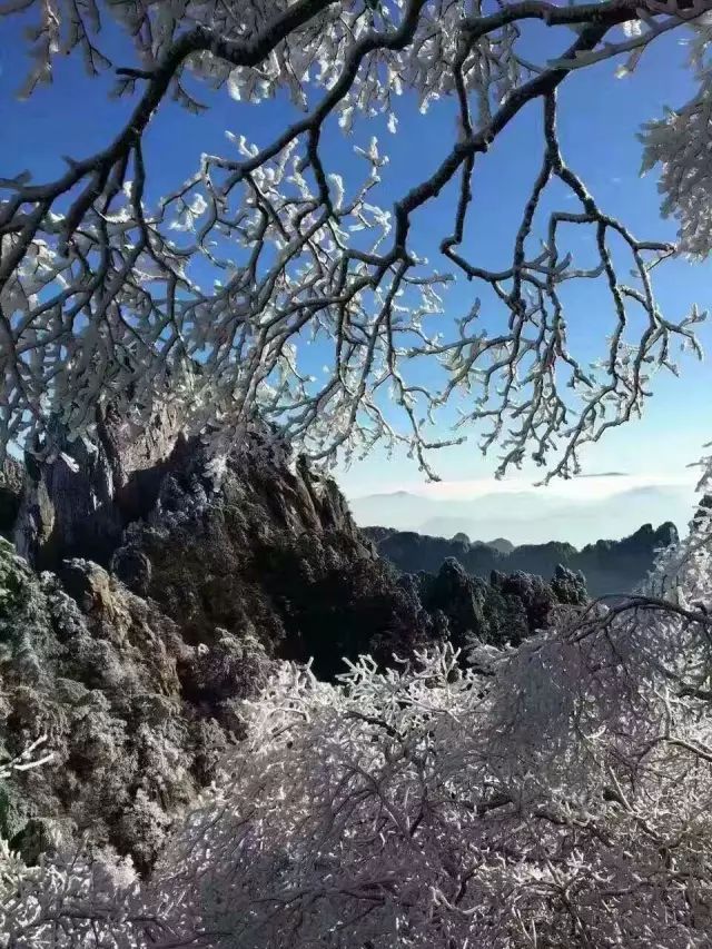 龙脊雪山山顶图片