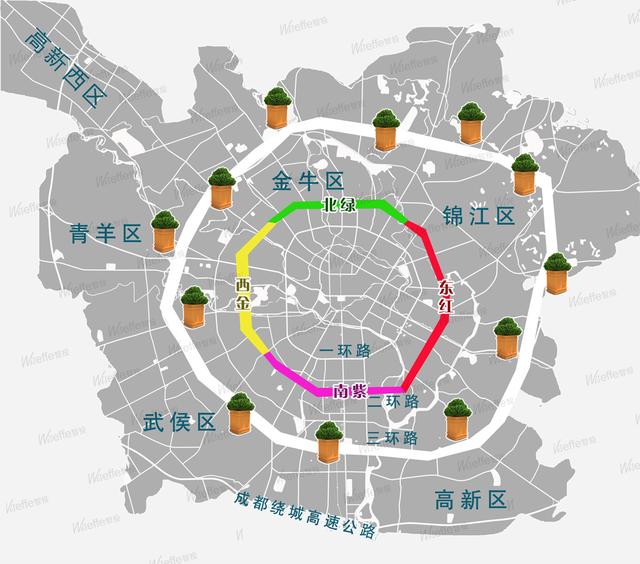 成都三環內綠化再升級明年拍照又有新素材