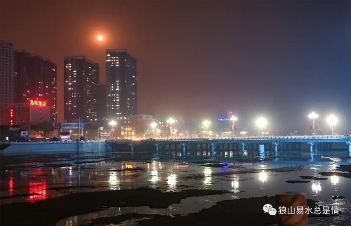 易县城夜景县政府前绿地北易水开元北大街靖远街金台西路创建省级园林