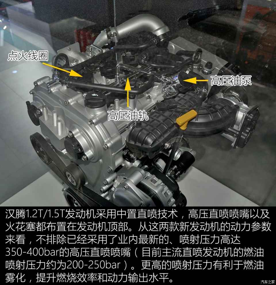 動力參數驚人 看漢騰新1.2t/1.5t發動機