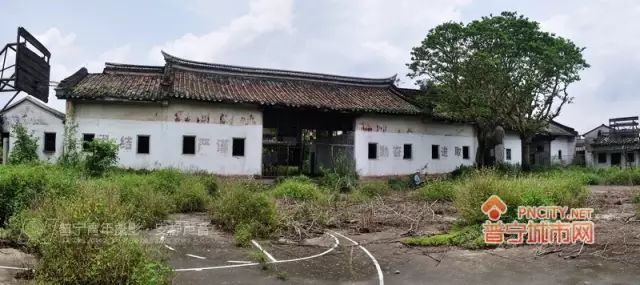 航拍粤东普宁大型官方古建筑学宫