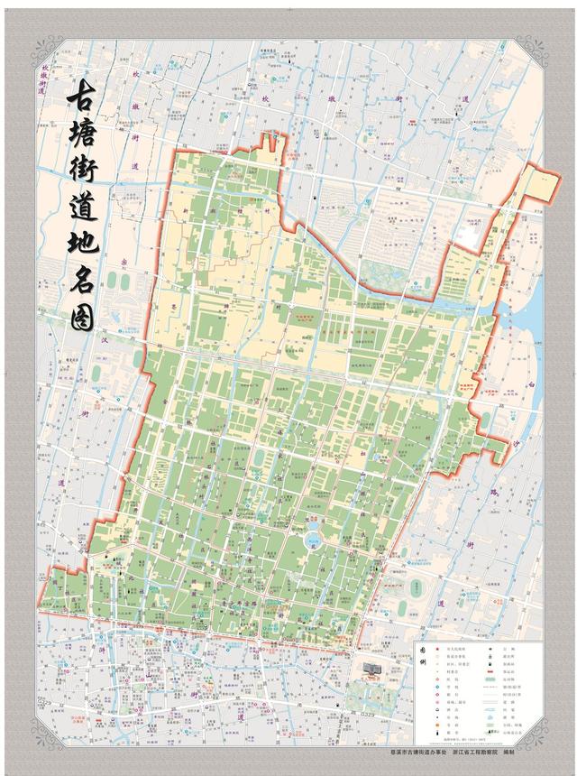 慈溪街道划分地图图片