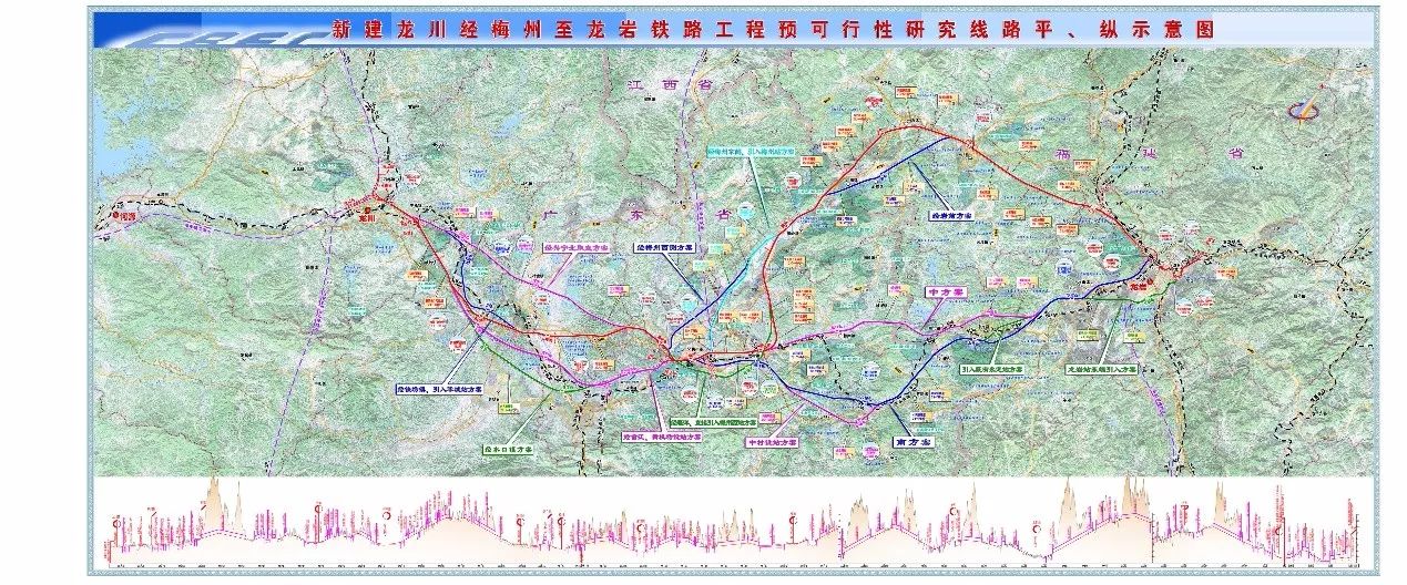 福建铁路规划图2030图片