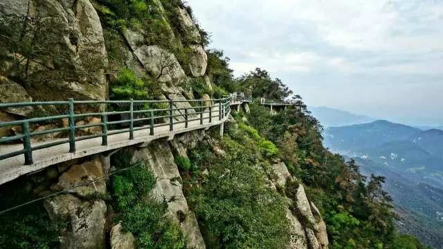 登臨望海樓·天蒙之巔觀雲海奇觀天蒙山雲海奇觀跨世界第一人行懸索橋