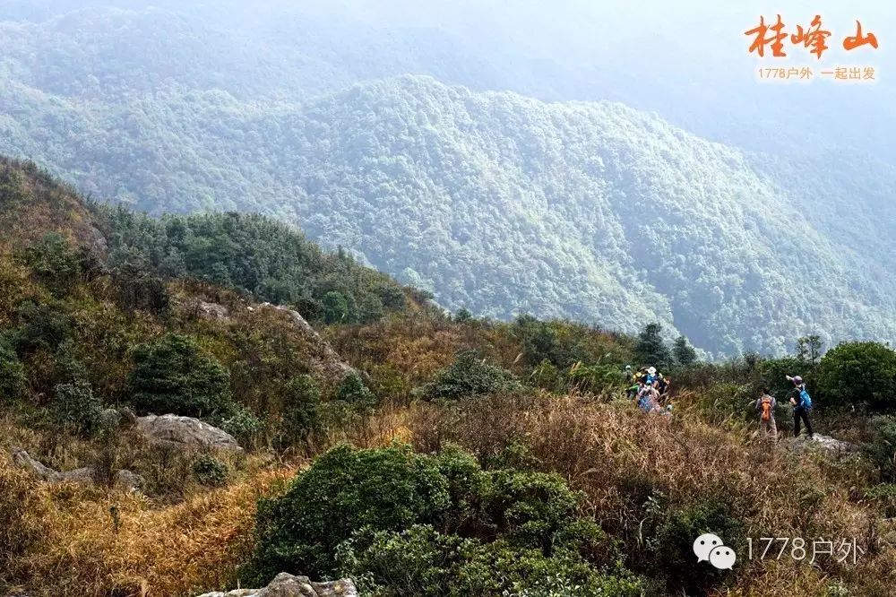 桂峰山位於從化呂田鎮與龍門縣西北部,海拔1085米,是廣州第五高峰