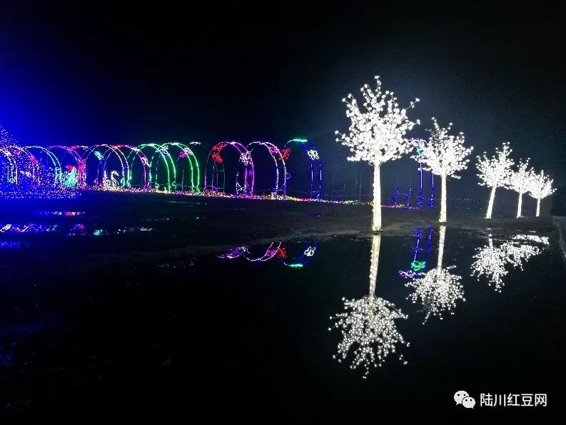 陆川县夜景图片