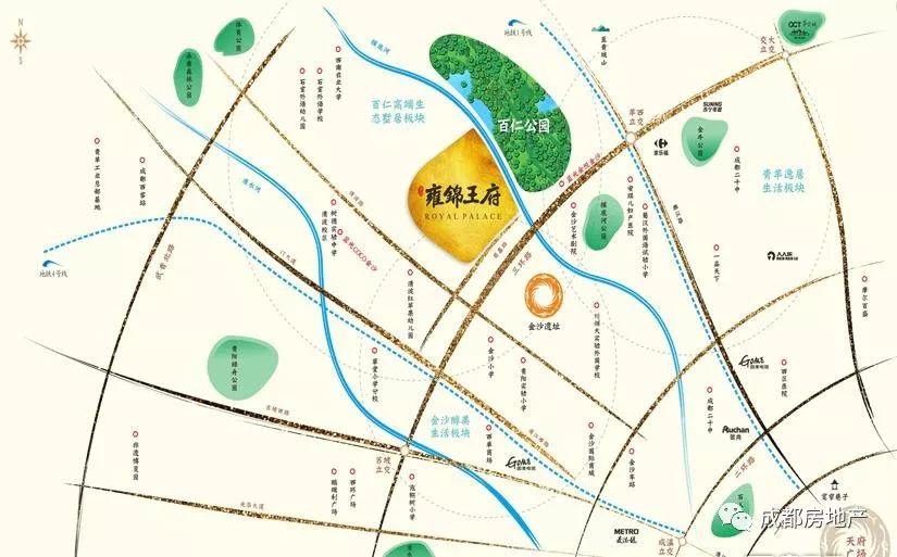 2021青羊百仁公园规划图片