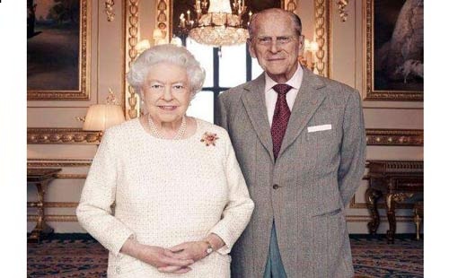 结婚70周年 英国女王伊丽莎白庆祝白金婚