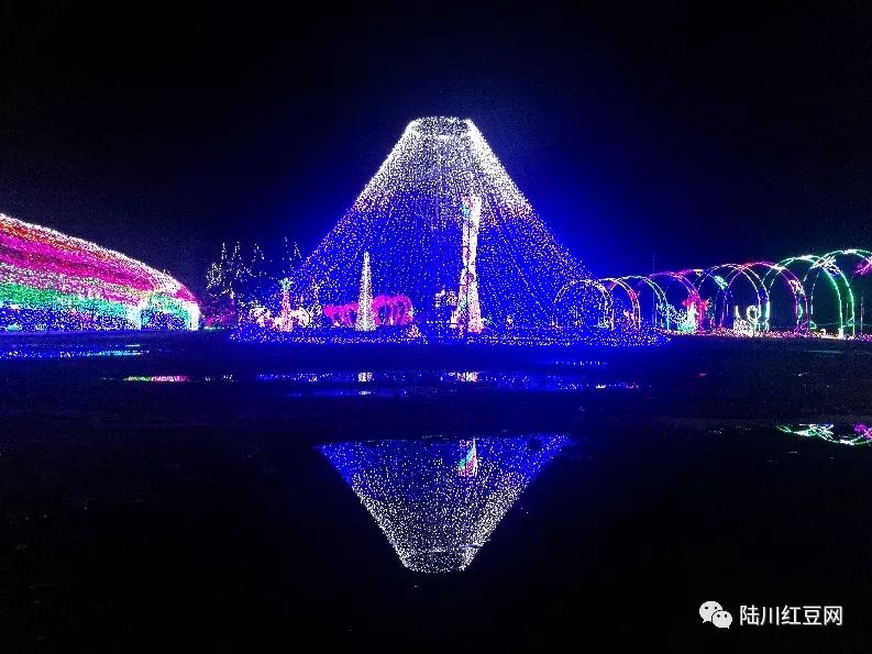 陆川县夜景图片