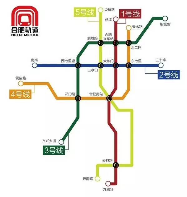 《合肥市城市轨道交通建设规划(2018