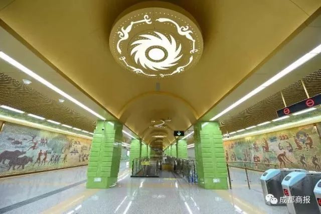 成都狮子山地铁站图片