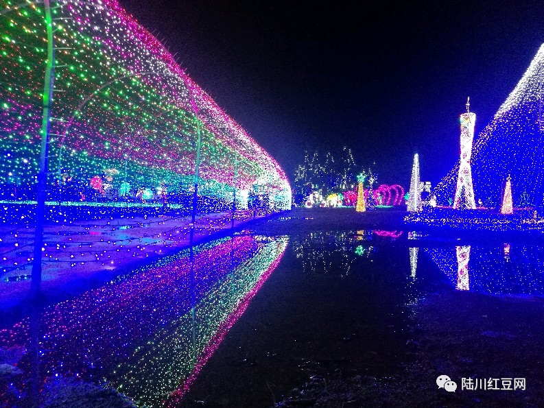 陆川县夜景图片