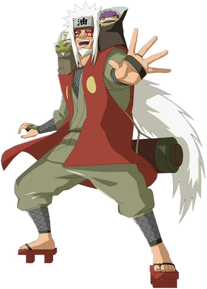 自来也的日文发音是じらいや (jiraiya)