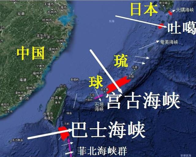 宫古海峡地图位置图片