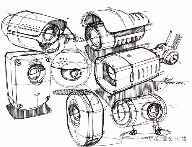 【考研】专题收集丨电子产品设计手绘灵感图