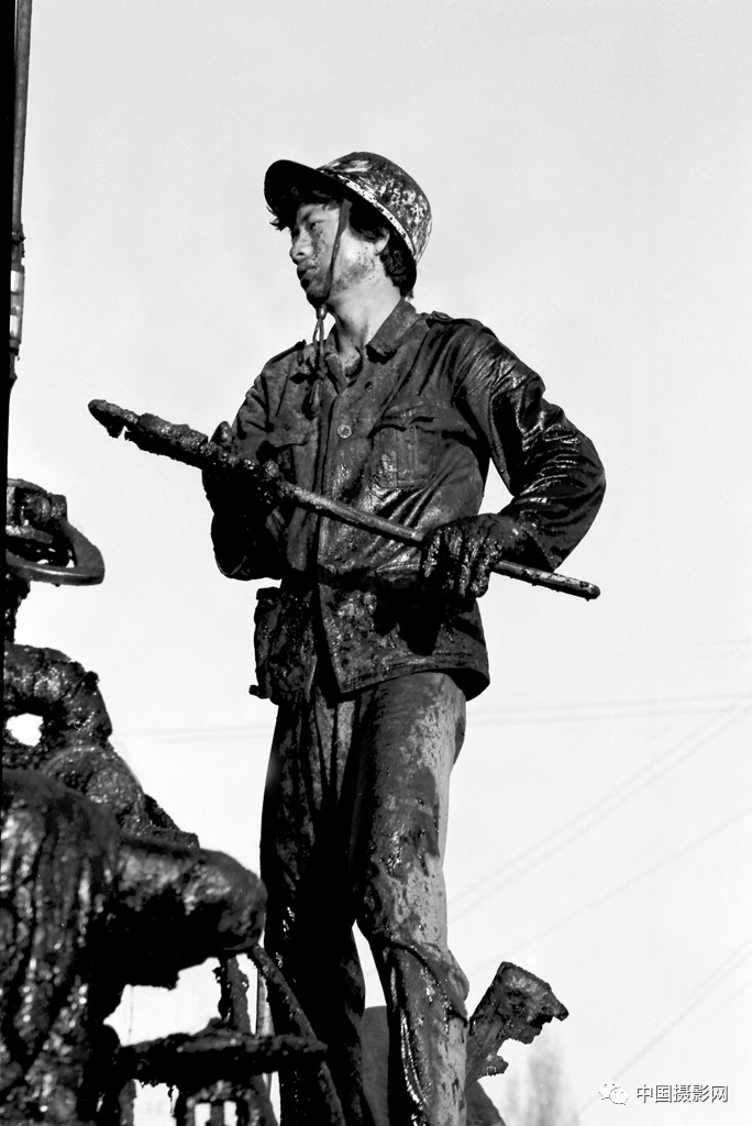 石油工人老照片图片