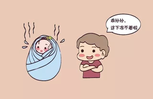 宝宝不怕冷卡通图片图片