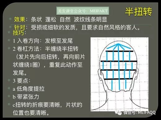 热烫必学知识与常用热烫烫发排杠技巧