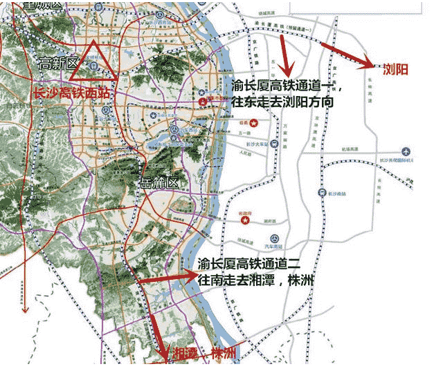 长沙西站落户湘江新区,高铁枢纽推进高速发展