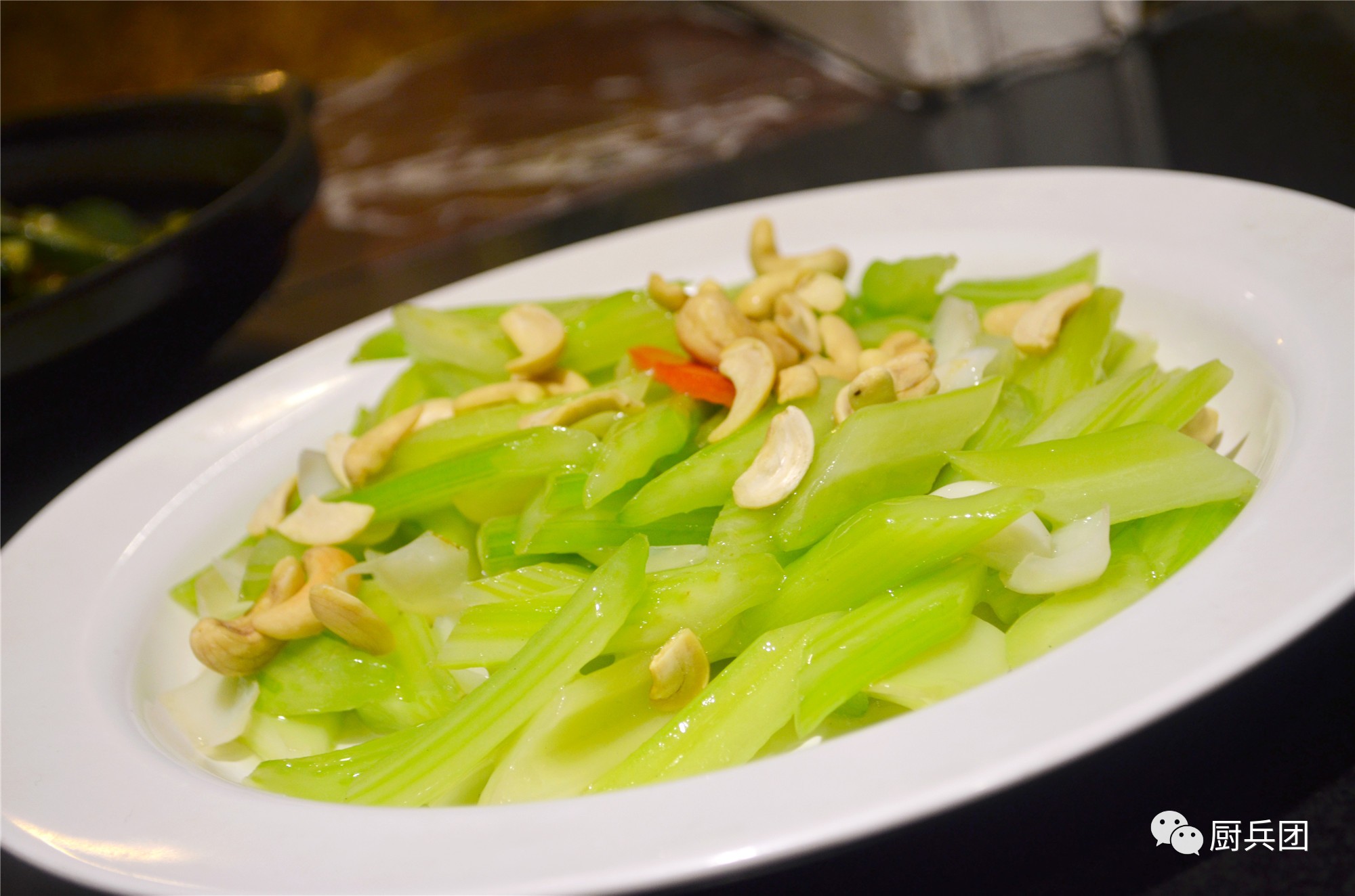 西芹百合炒腰果箭桿白肉末湖北大自然食材蘿蔔煨牛尾牛腩農家小炒肉