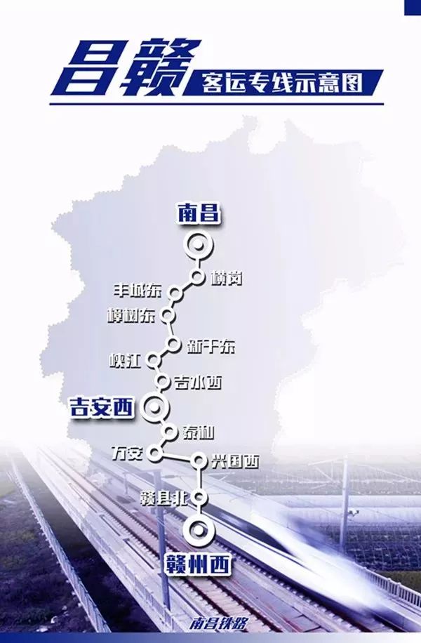 昌赣高铁站点线路图图片