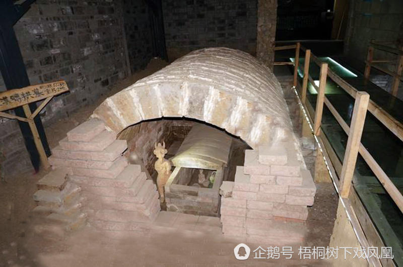 刘备墓出土的容貌图片
