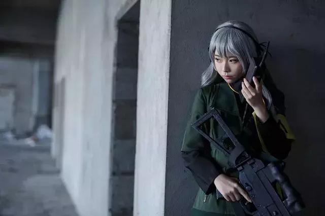 cosplay ump40 cos正片 少女前线 黑丝