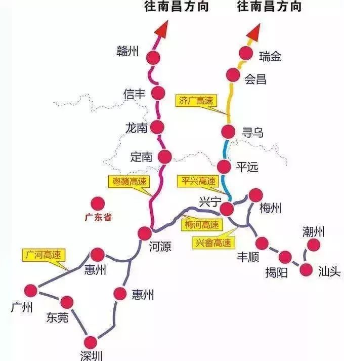 汕湛高速和广河高速1目前通车高速公路将达到13条根据《惠州市综合
