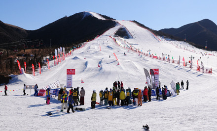 莒南滑雪场图片