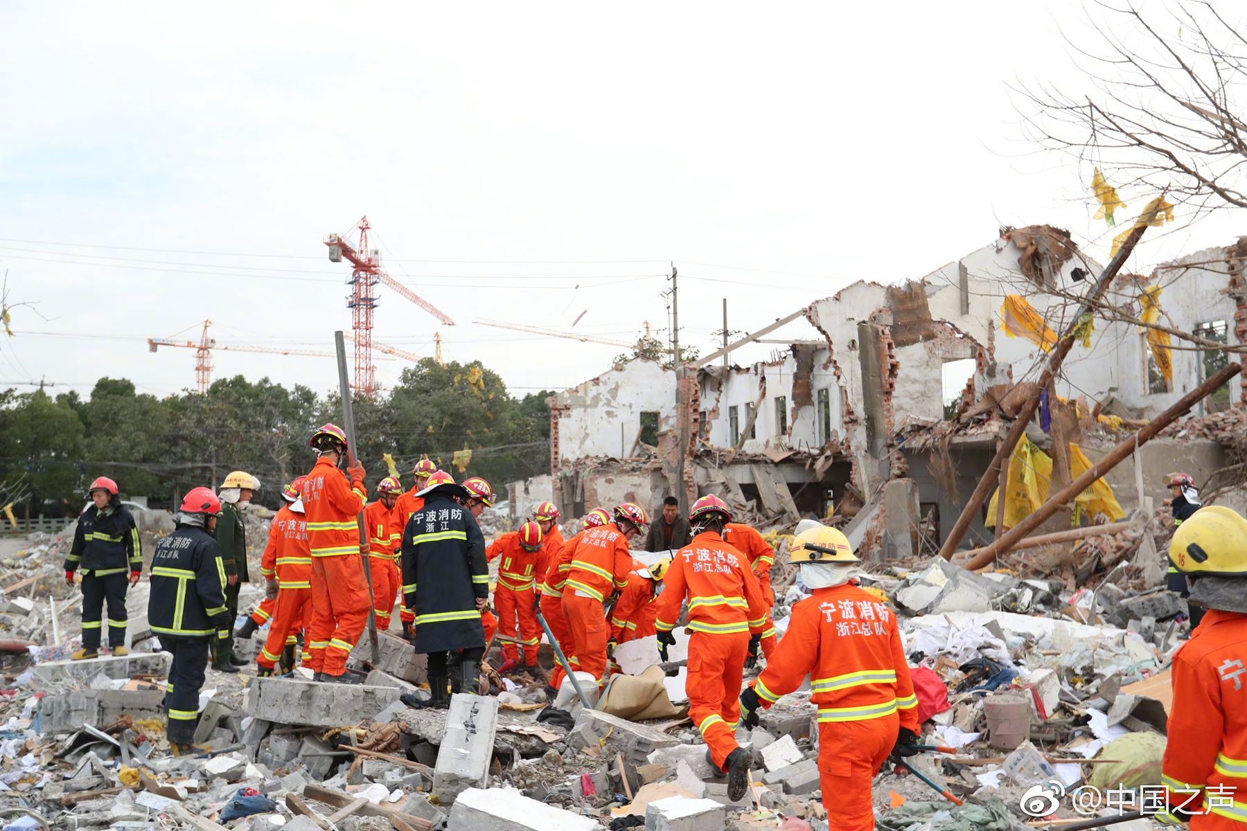 东阳横店爆炸图片