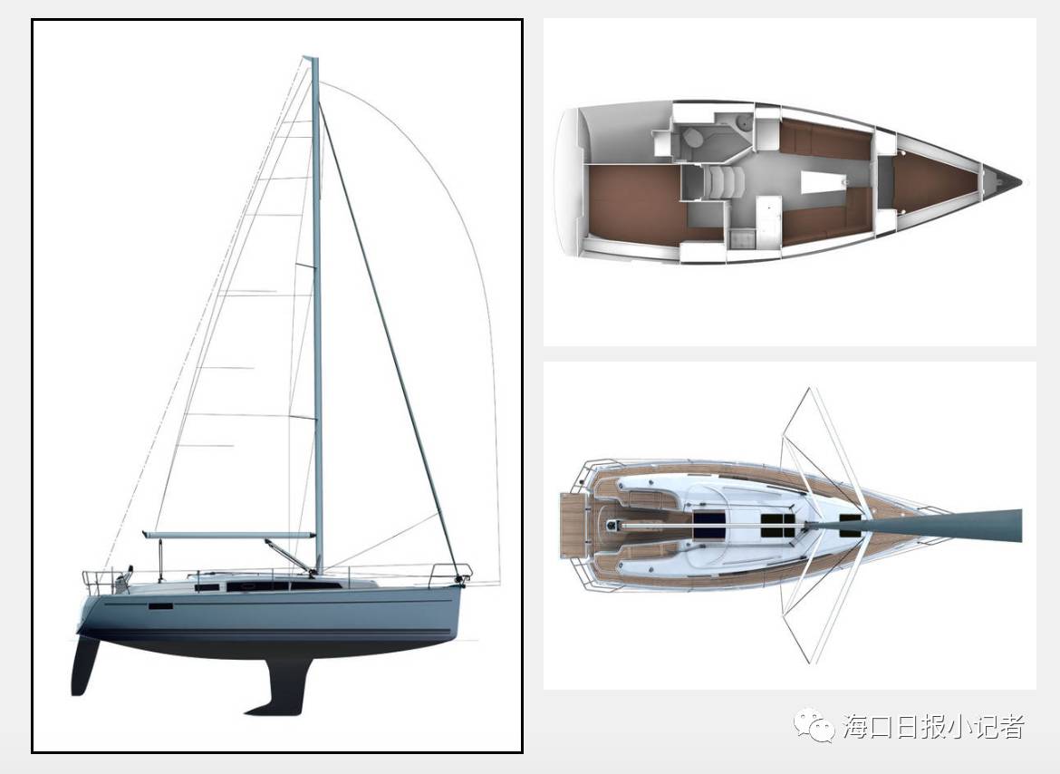 帆船设计图纸与尺寸图图片