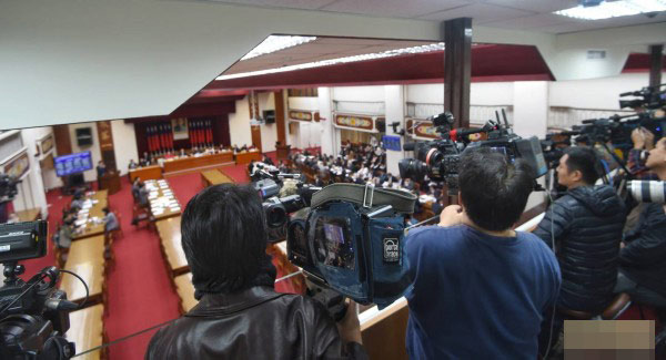 台湾立法院禁止媒体入会场 称防止激化立委肢体冲突